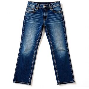 PAIGE Brigitte Slim Straight Leg Jeans Women’s Size 26 Dark Wash. Slim